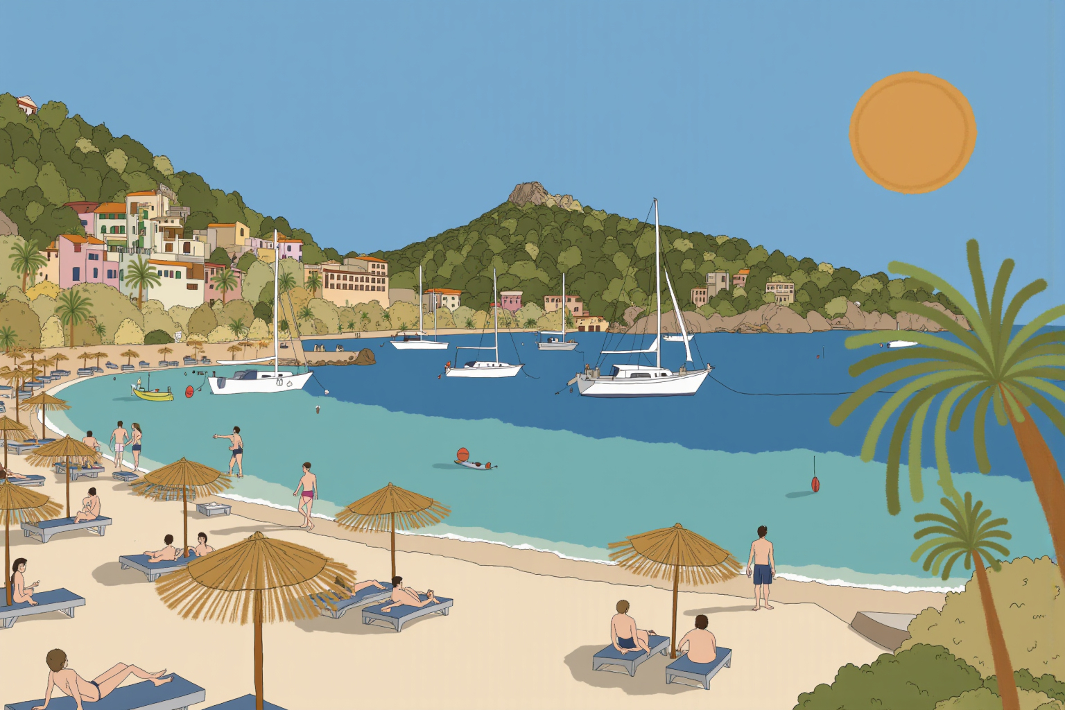 living in mallorca